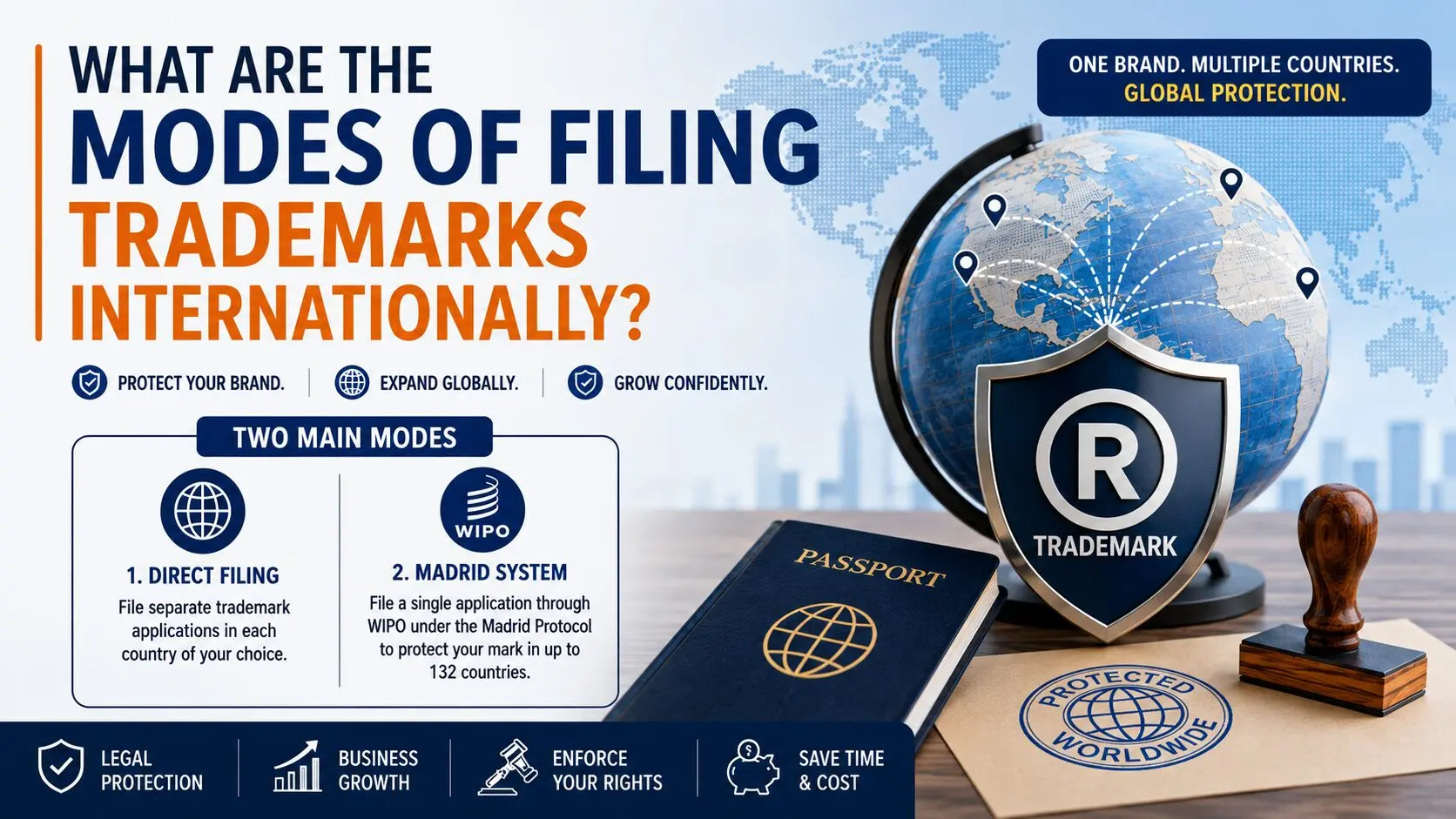 You are currently viewing What Are the Modes of Filing Trademarks Internationally?