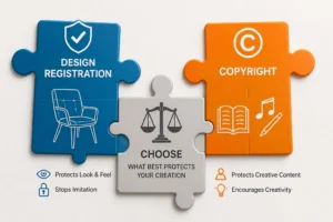 Read more about the article When Should Designers Choose Design Registration Over Copyright? Complete Guide