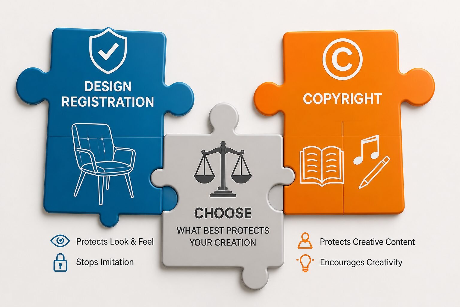 Read more about the article When Should Designers Choose Design Registration Over Copyright? Complete Guide
