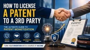 Read more about the article How to License a Patent to a 3rd Party: The Ultimate Guide to Patent Monetization