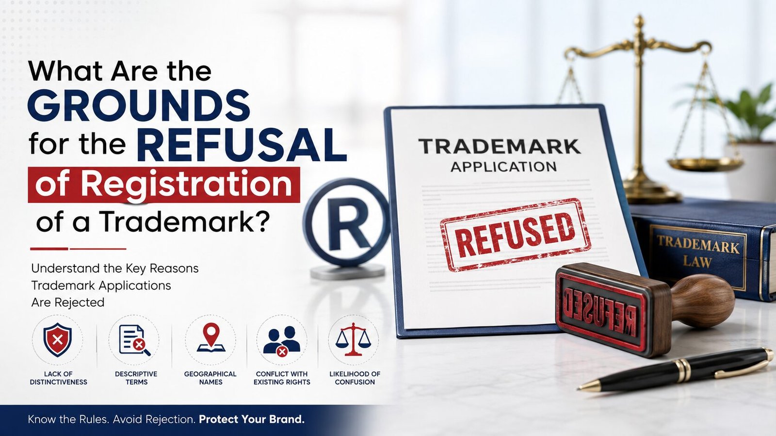 You are currently viewing What Are the Grounds for the Refusal of Registration of a Trademark?