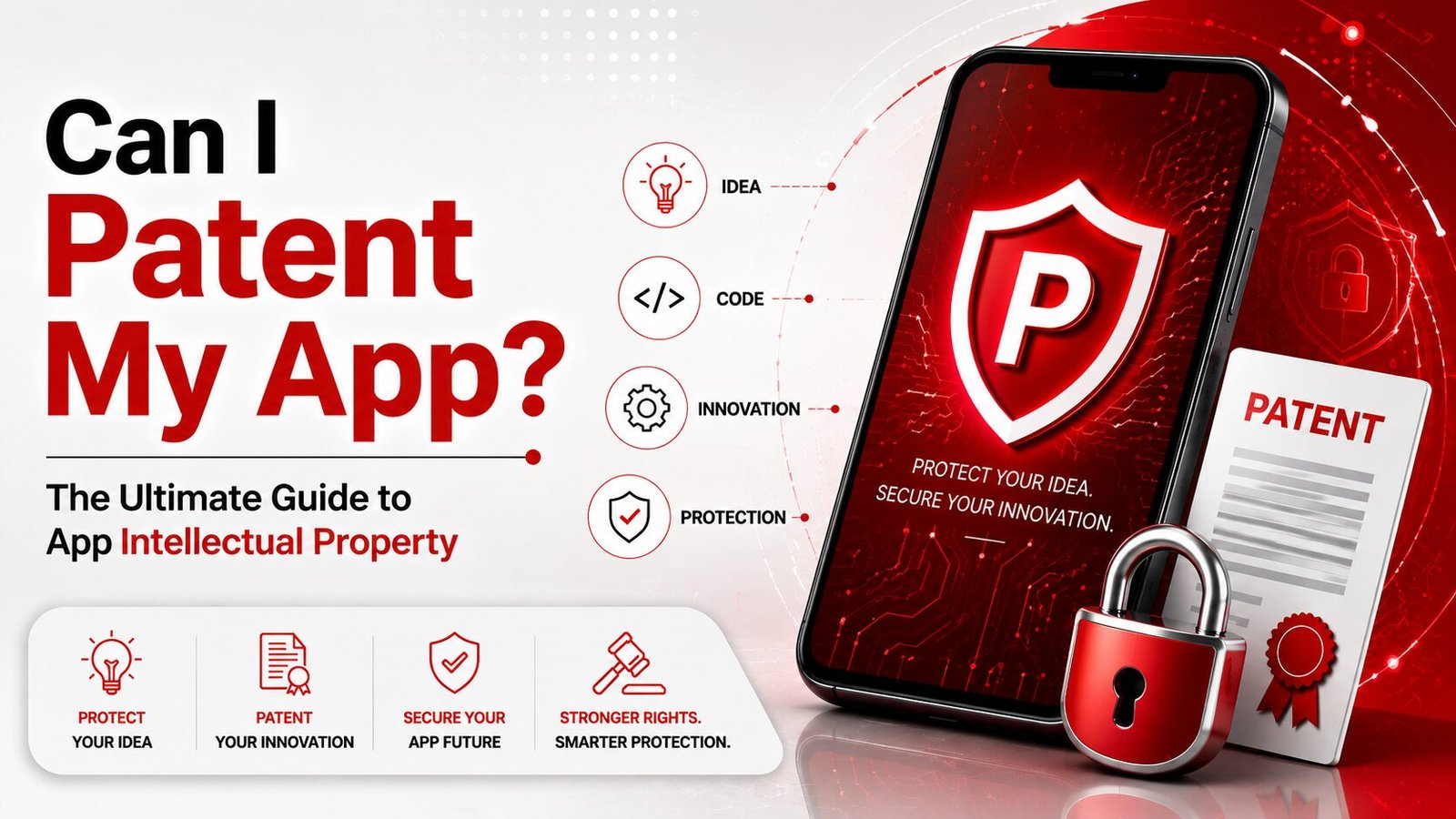 You are currently viewing Can I Patent My App? The Ultimate Guide to App Intellectual Property