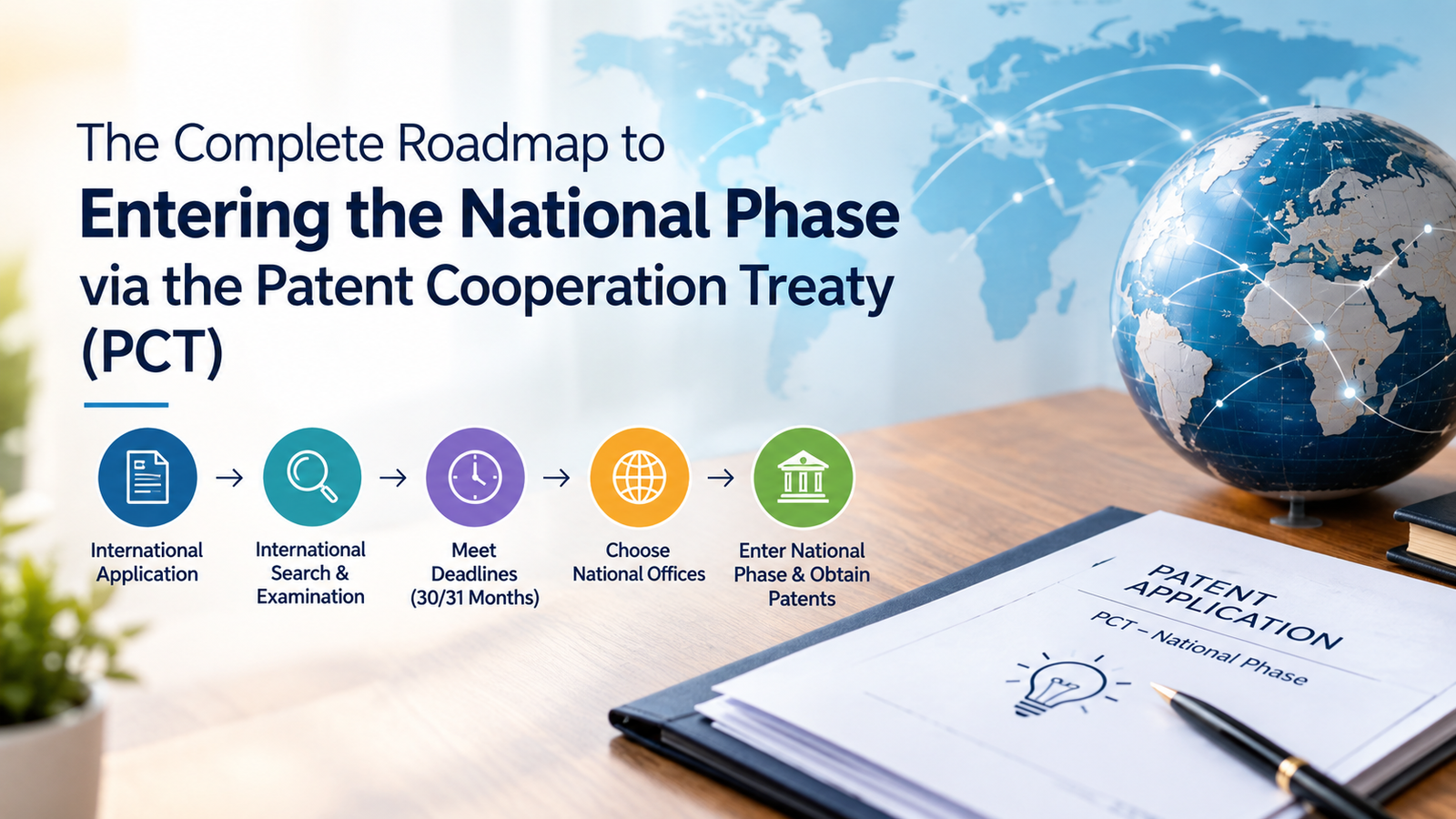 You are currently viewing The Complete Roadmap to Entering the National Phase via the Patent Cooperation Treaty (PCT)