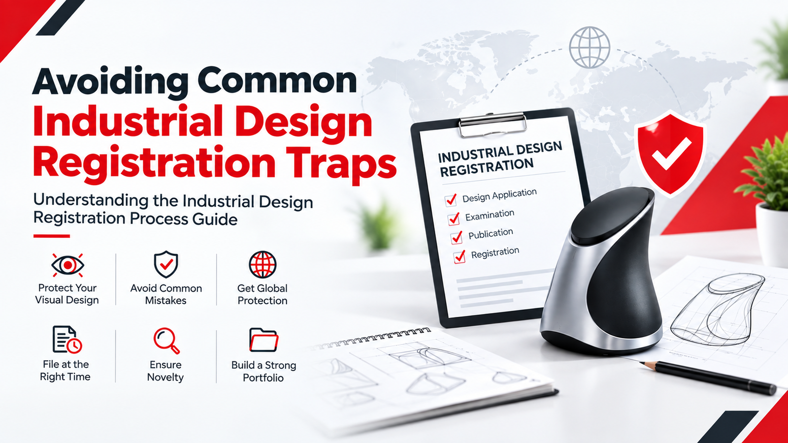 You are currently viewing Avoiding Common Industrial Design Registration Traps: Understanding the industrial Design Registration Process Guide