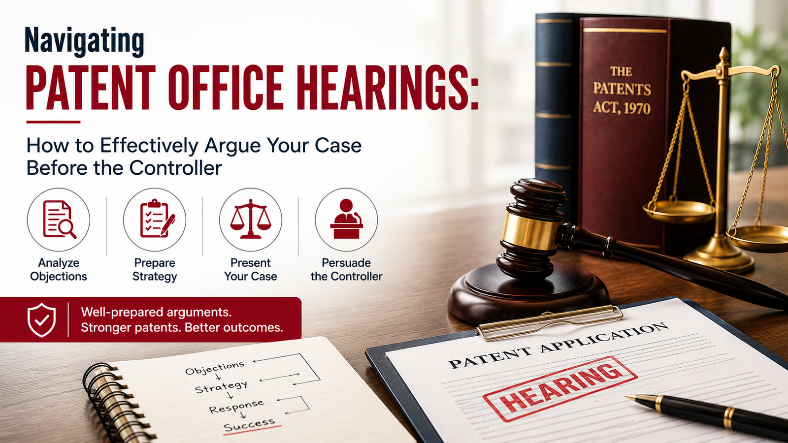 You are currently viewing Navigating Patent Office Hearings: How to Effectively Argue Your Case Before the Controller